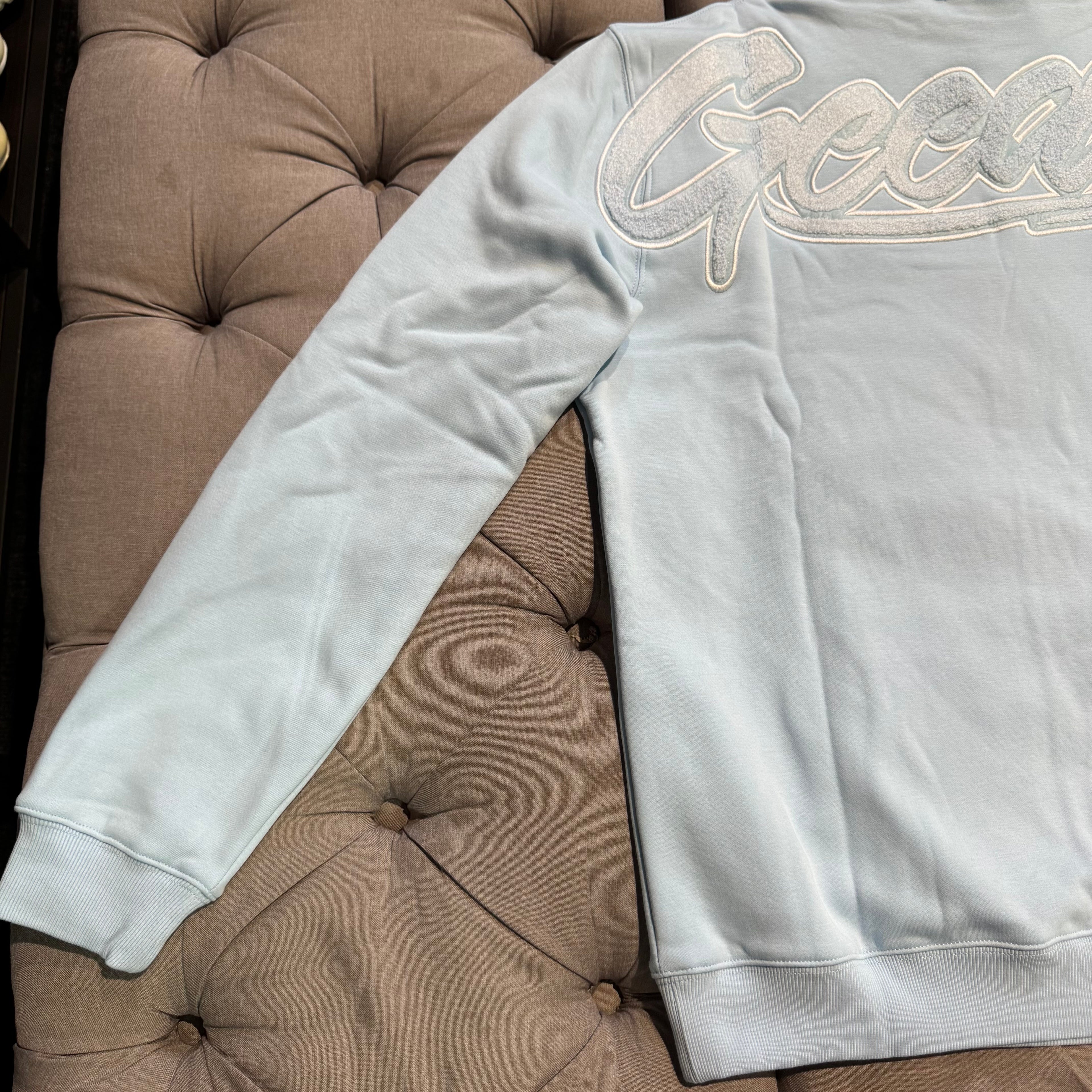 Geeduo OS Handstyle Hoodie 'Cool Blue' (Second hand)