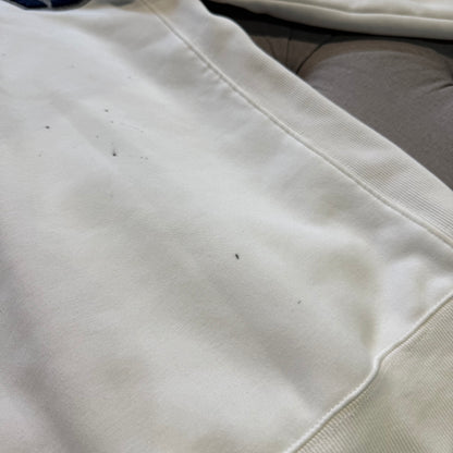 Geedup Play For Keeps Hoodie 'White Navy Blue' (Second hand)