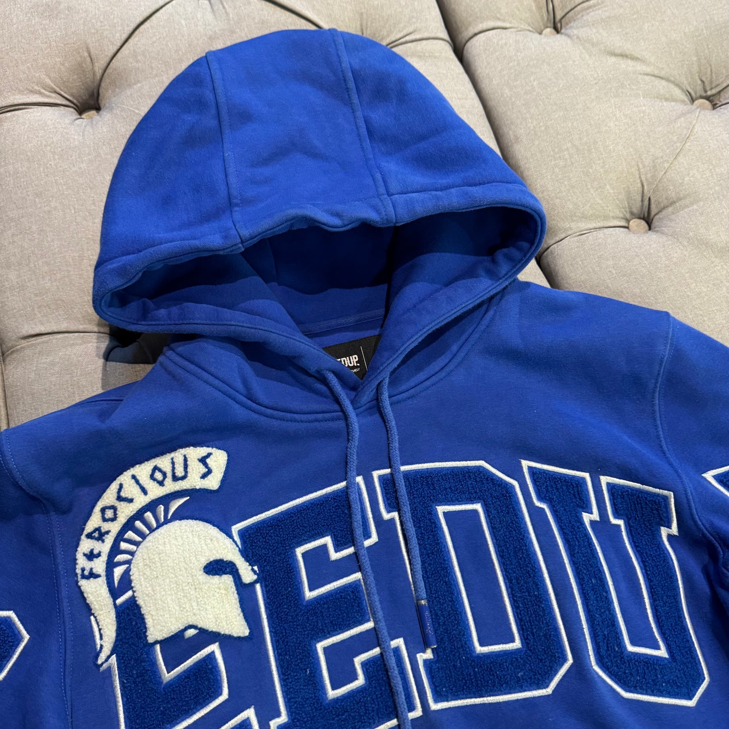 Geedup X George Kambosos Jnr Team Logo Hoodie 'Blue' (Second hand)