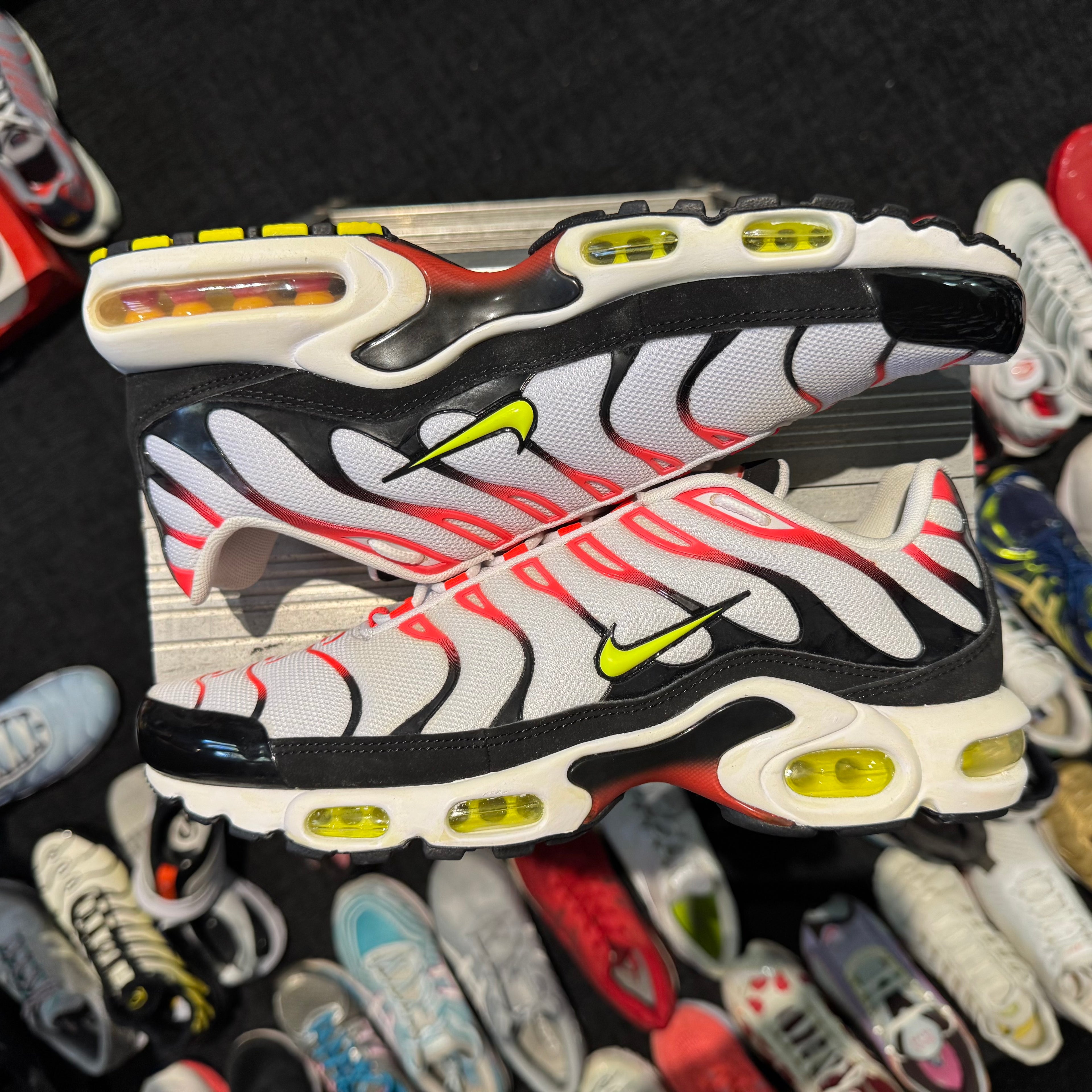 Nike Air Max Plus TN 'White Crimson Venom' (Brand New)
