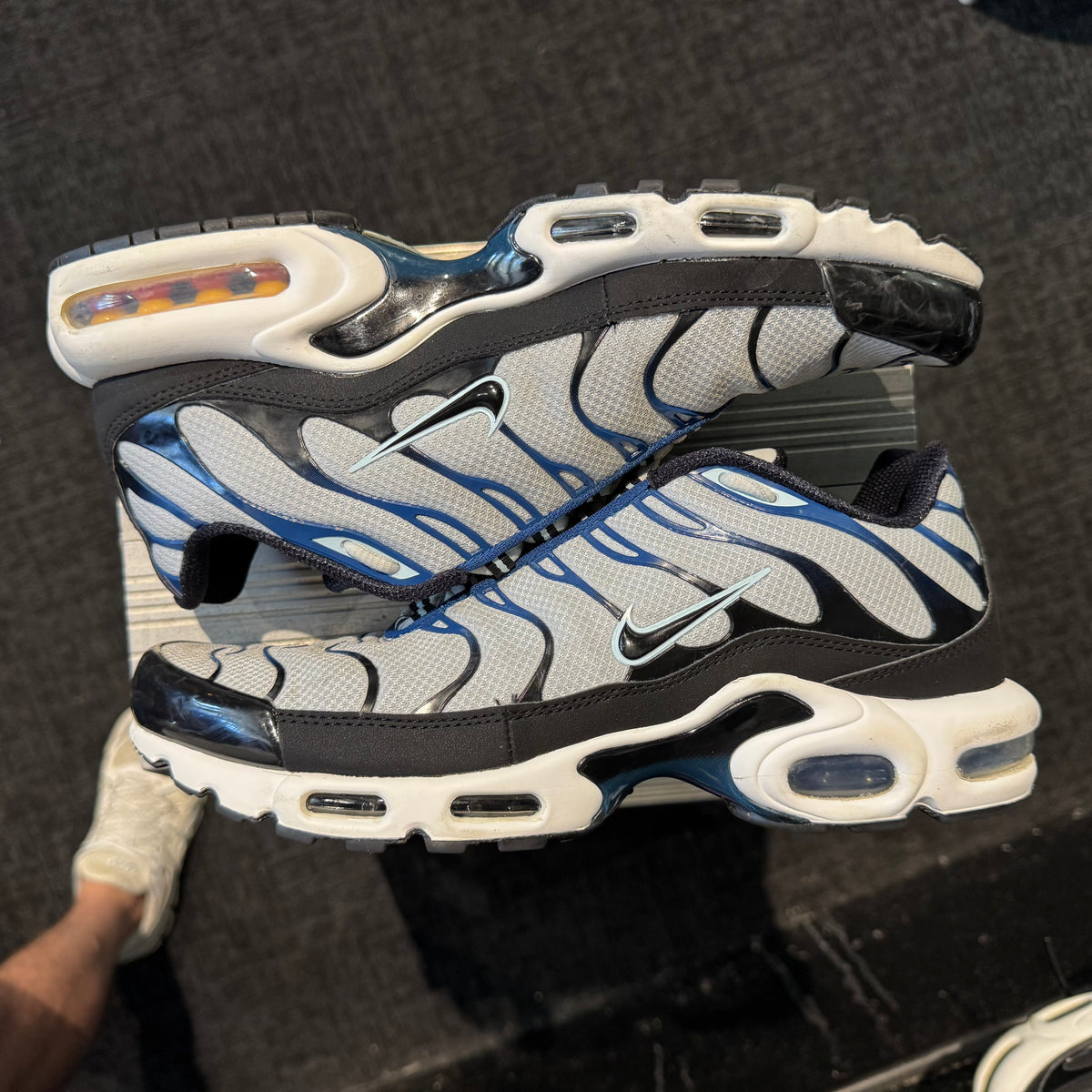Nike Air Max Plus TN 'Pure Platinum Court Blue' (Second hand)