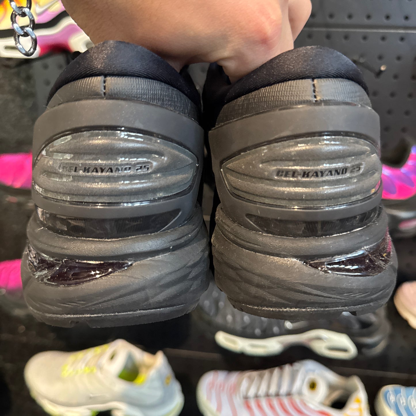 Asics Gel Kayano 25 'Black Black' (Brand New)