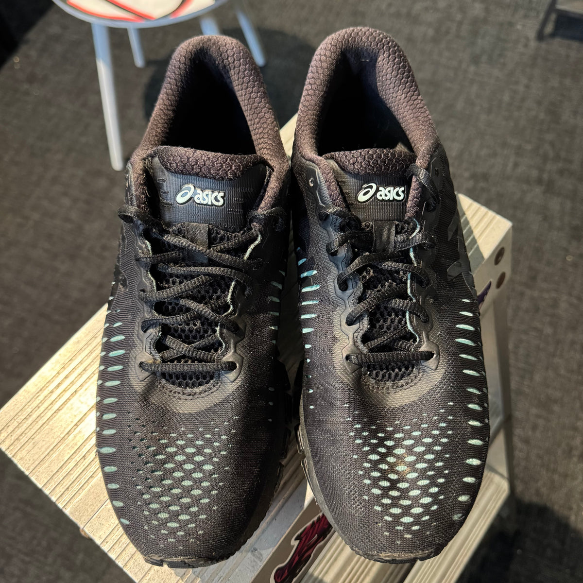 Asics Gel Quantum 360 1 'Black Larimar Blue' (Second hand)