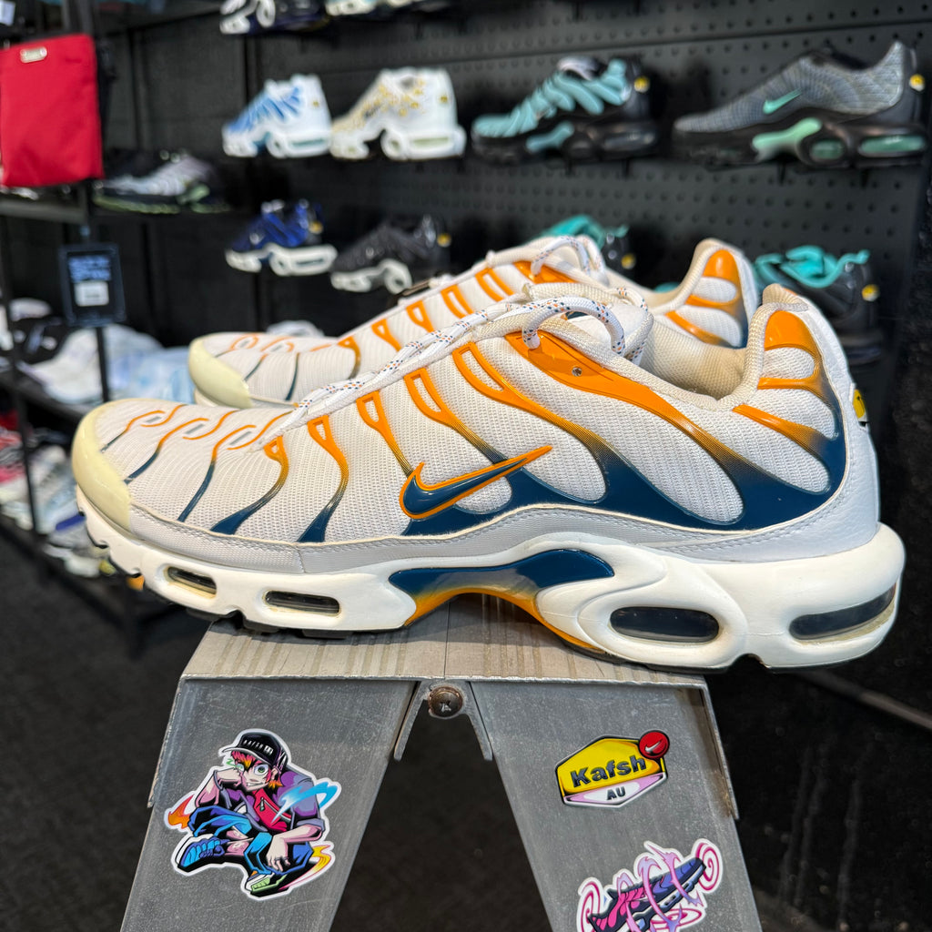 Nike Air Max Plus TN 'Hiking White Kumquat Marina Blue' (Second hand)