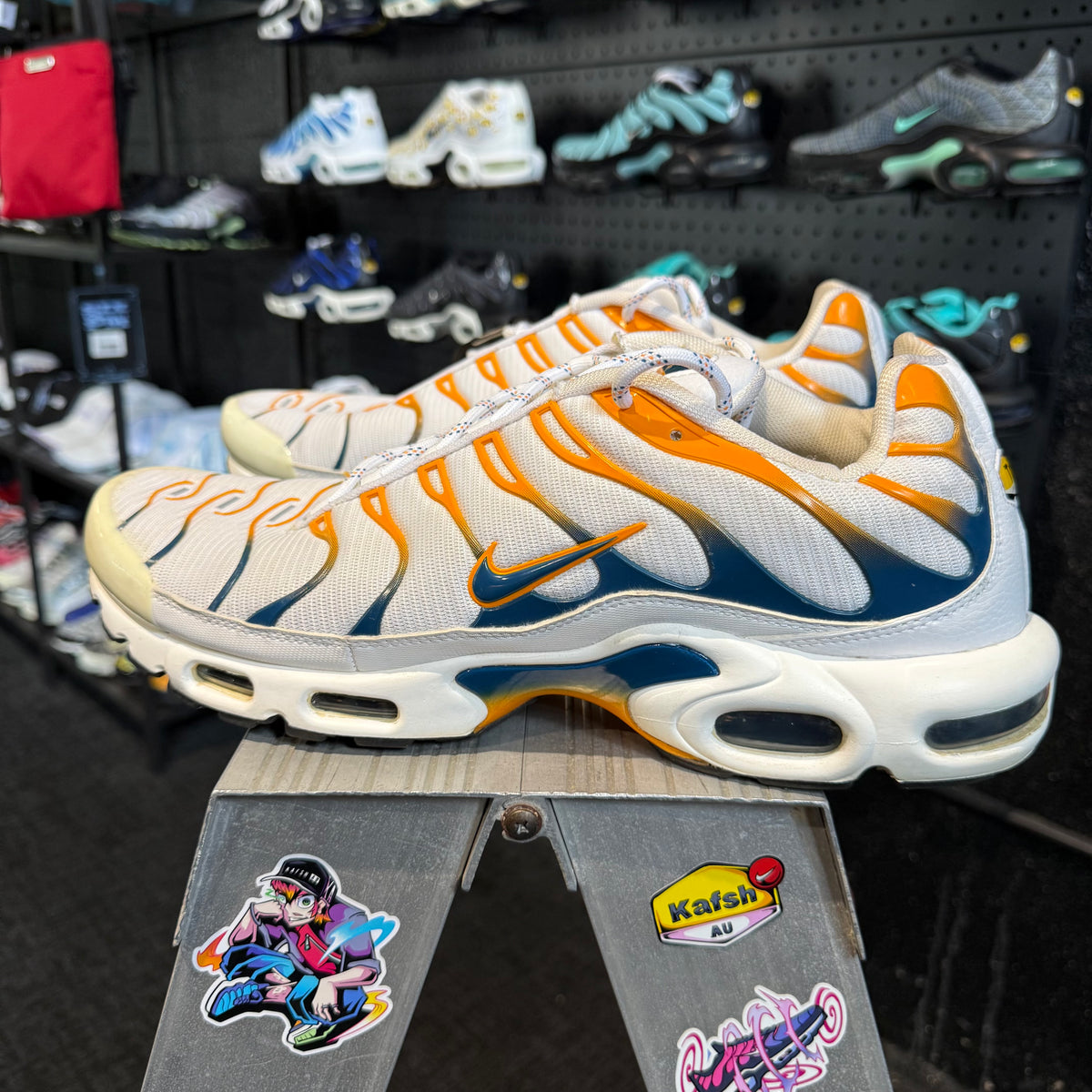 Nike Air Max Plus TN 'Hiking White Kumquat Marina Blue' (Second hand)