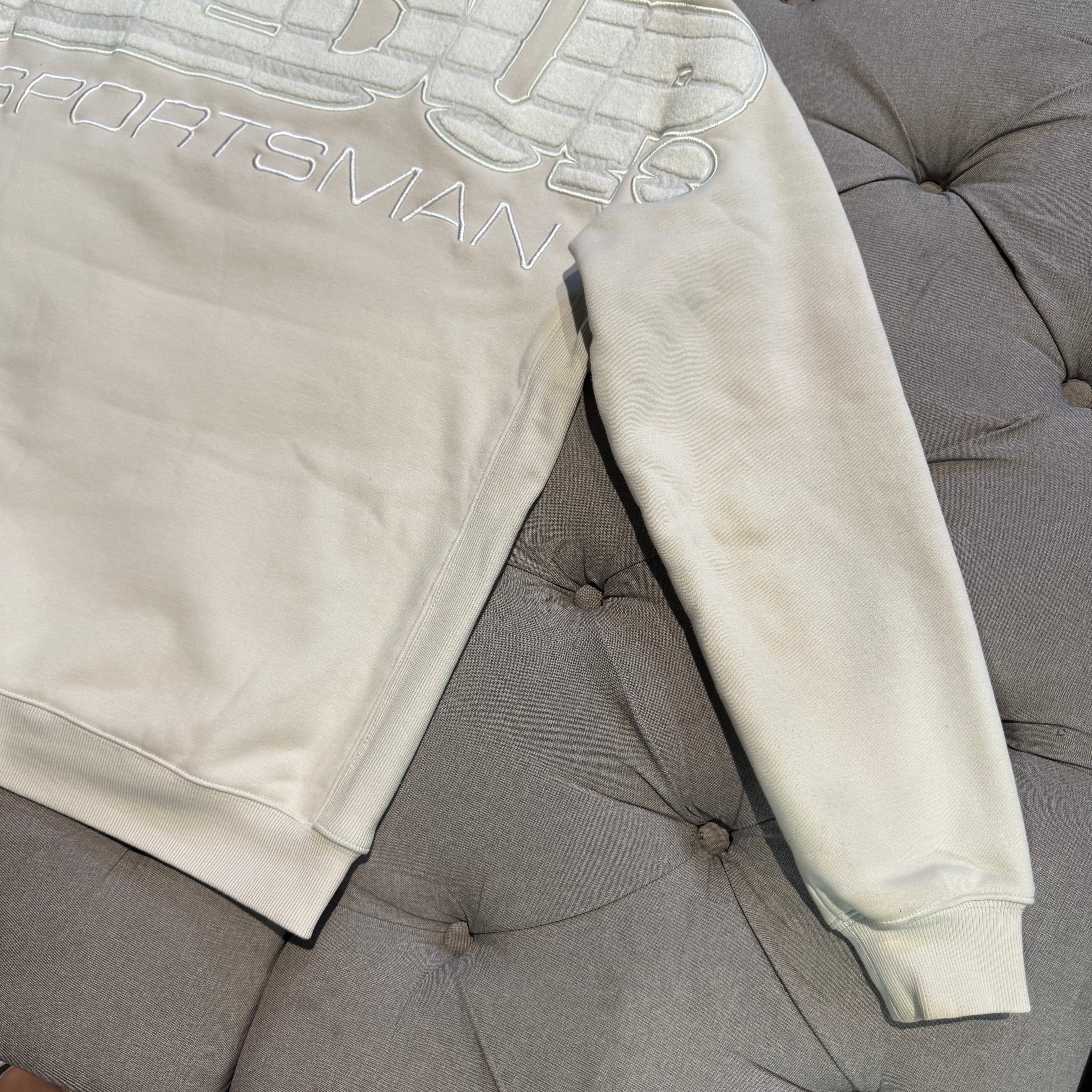 Geedup Sportsman Crewneck 'Ice Grey White' (Second hand)
