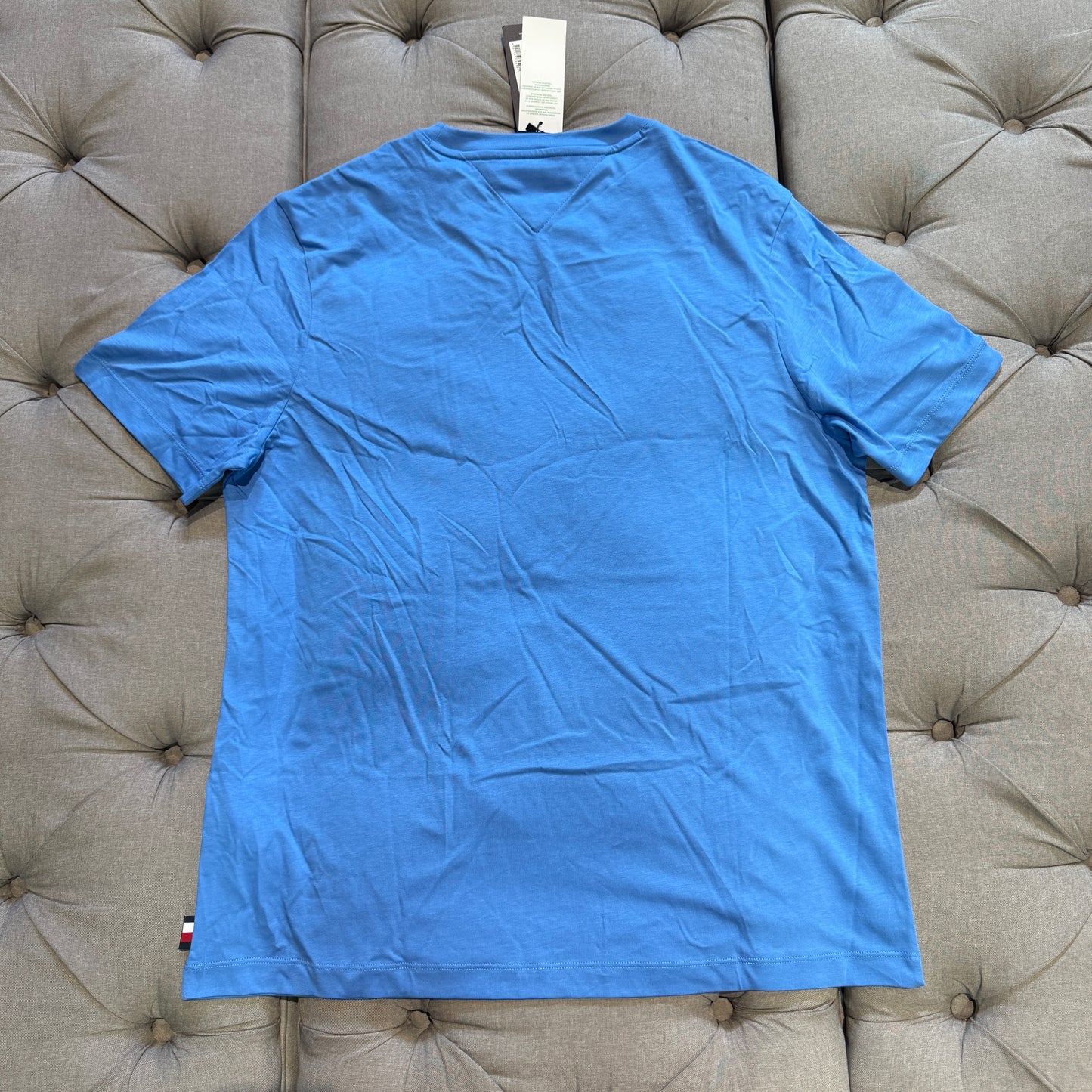 Tommy Hilfiger Regular Fit Arch Logo Tshirt 'Blue White'