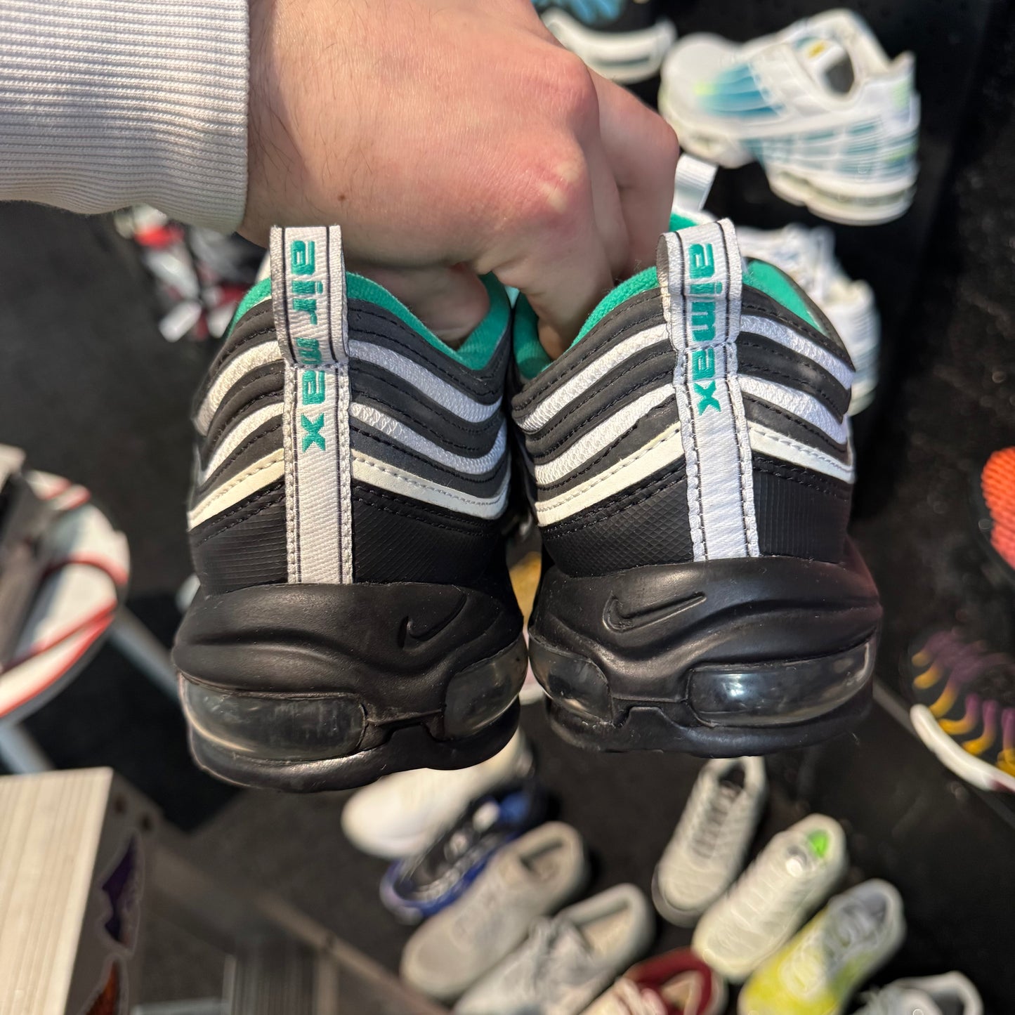 Nike Air Max 97 'Black Clear Emerald' (Second hand)