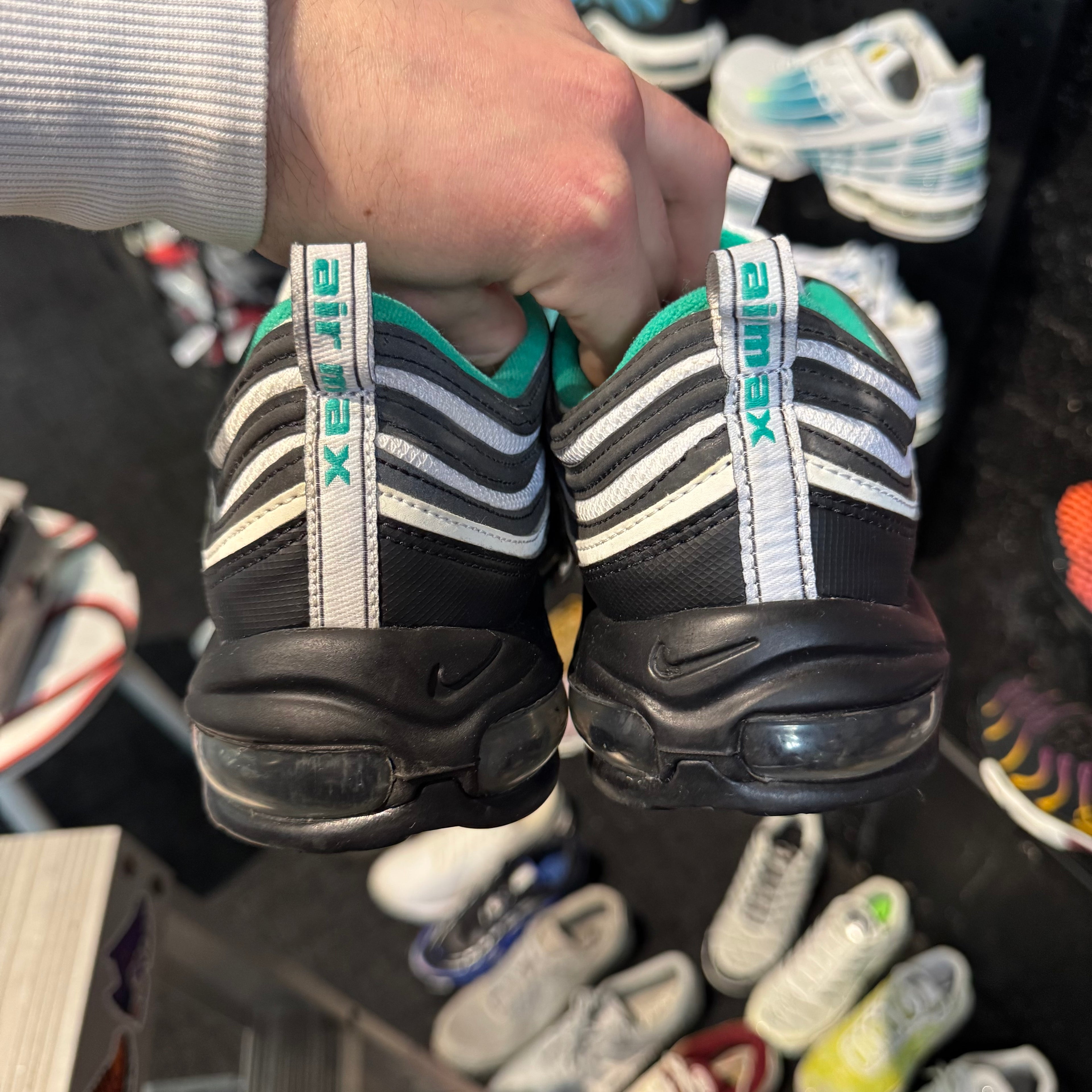 Nike Air Max 97 'Black Clear Emerald' (Second hand)