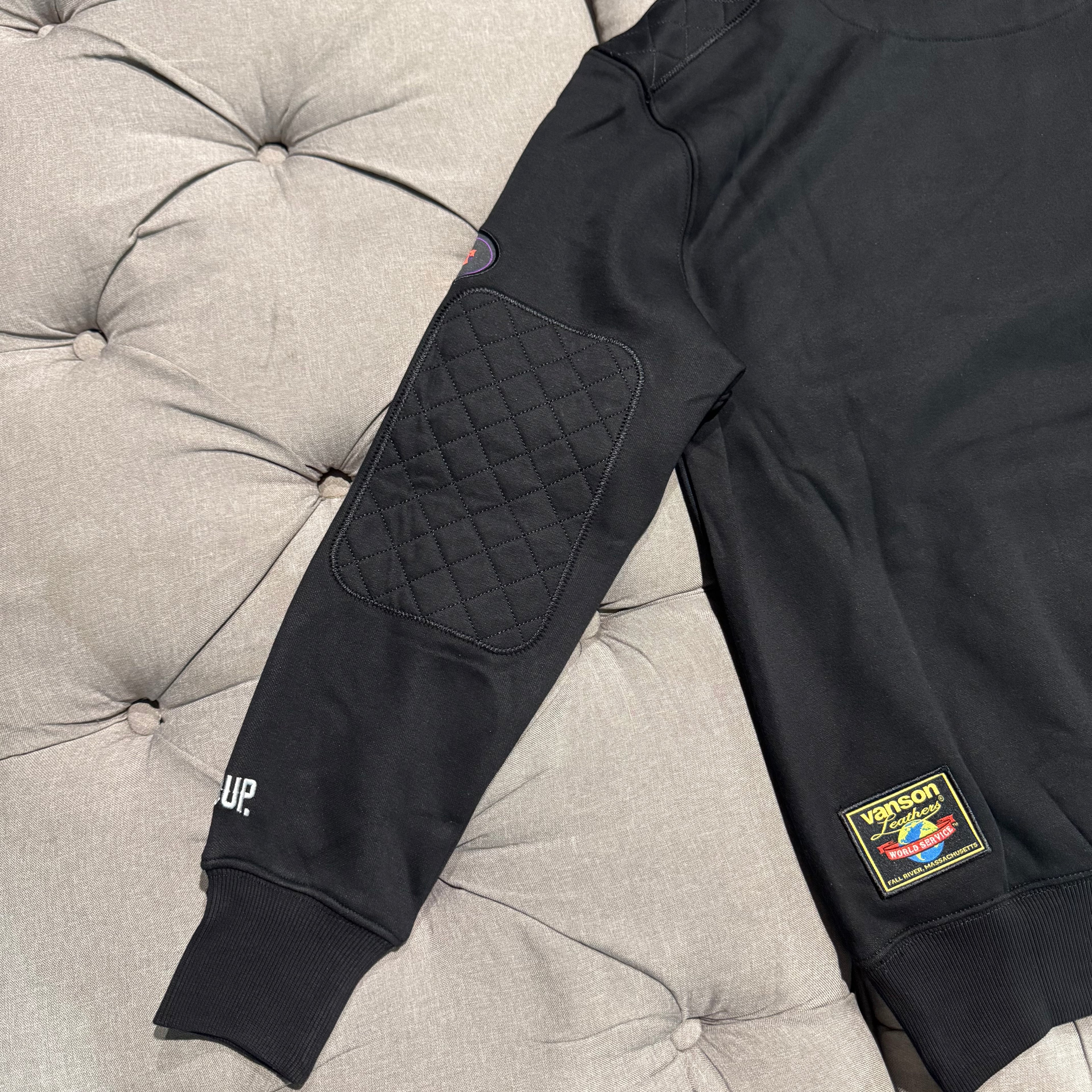 Geedup Team Logo X Vanson Hoodie 'Black' (Brand New)