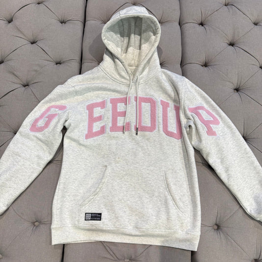 Geedup Team Logo Hoodie 'Marle Grey Pink' (Second hand)