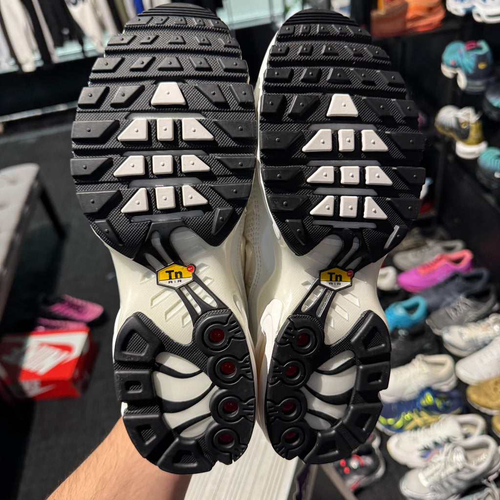 Nike Air Max Plus TN 'Premium Triple White' (Brand New)