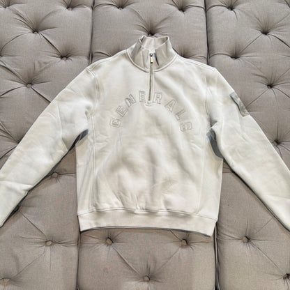 Geedup Generals Classic Zip Qtr Zip Nimbus Cloud (Brand New)