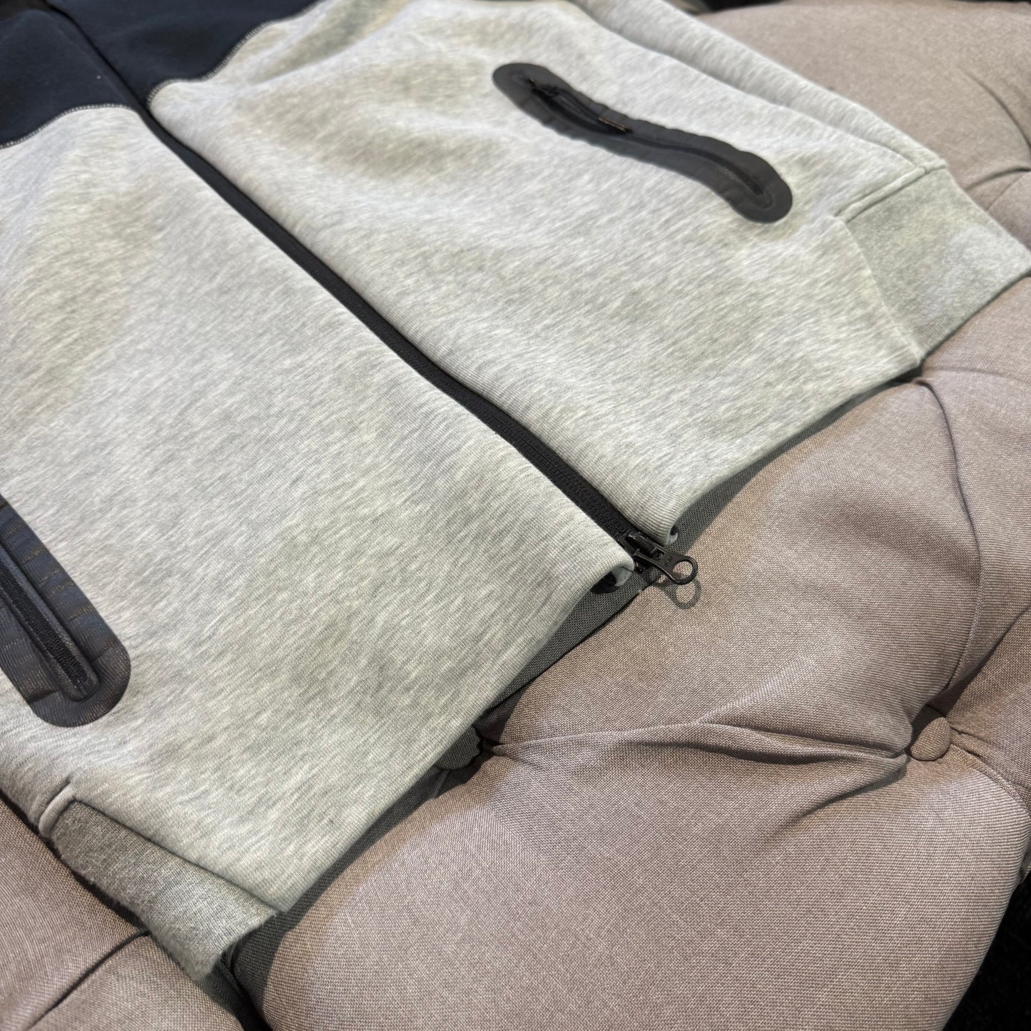 Nike Tech Fleece Jacket 'Black Grey' (Second hand)