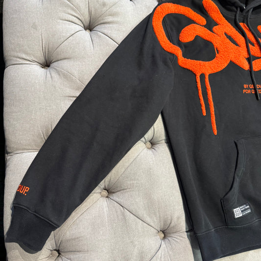 Geedup Handstyle Hoodie 'Burnt Orange' (Second hand)