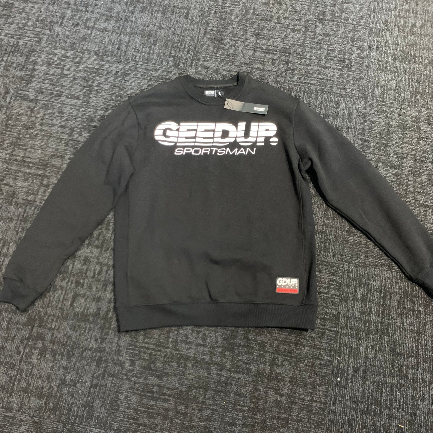 Geedup Sportsman Crewneck 'Black' (Second hand)