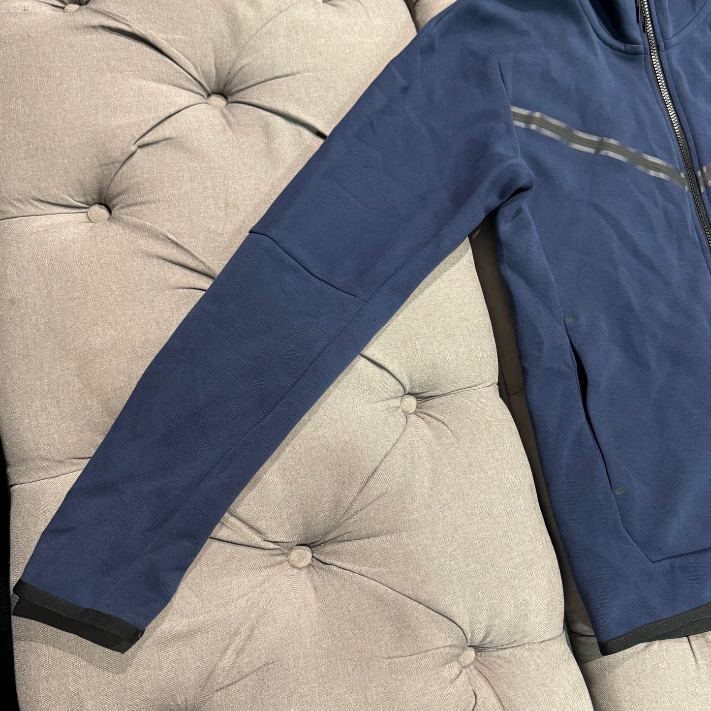 Nike Tech Fleece Jacket 'Navy' (Second hand)