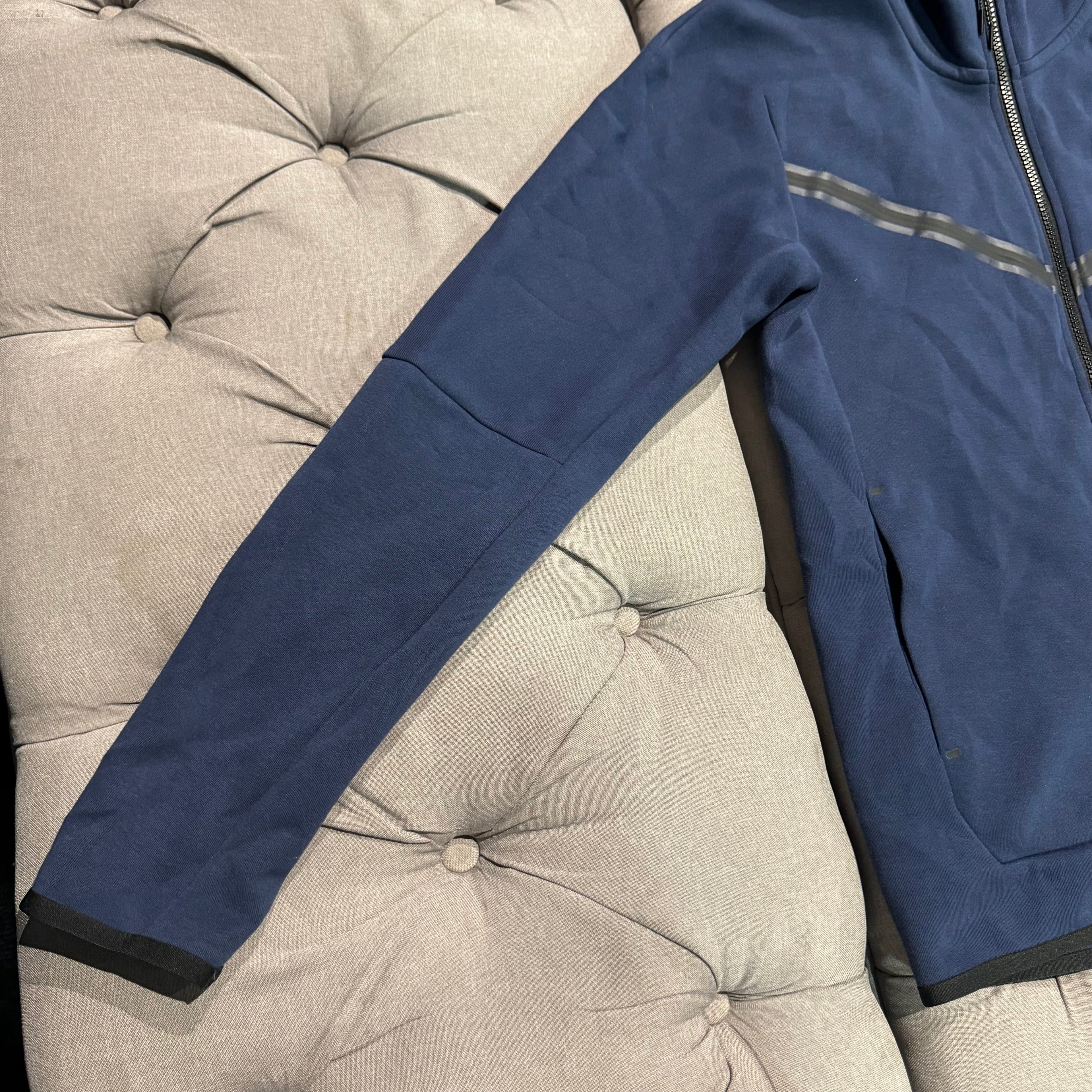 Nike Tech Fleece Jacket 'Navy' (Second hand)