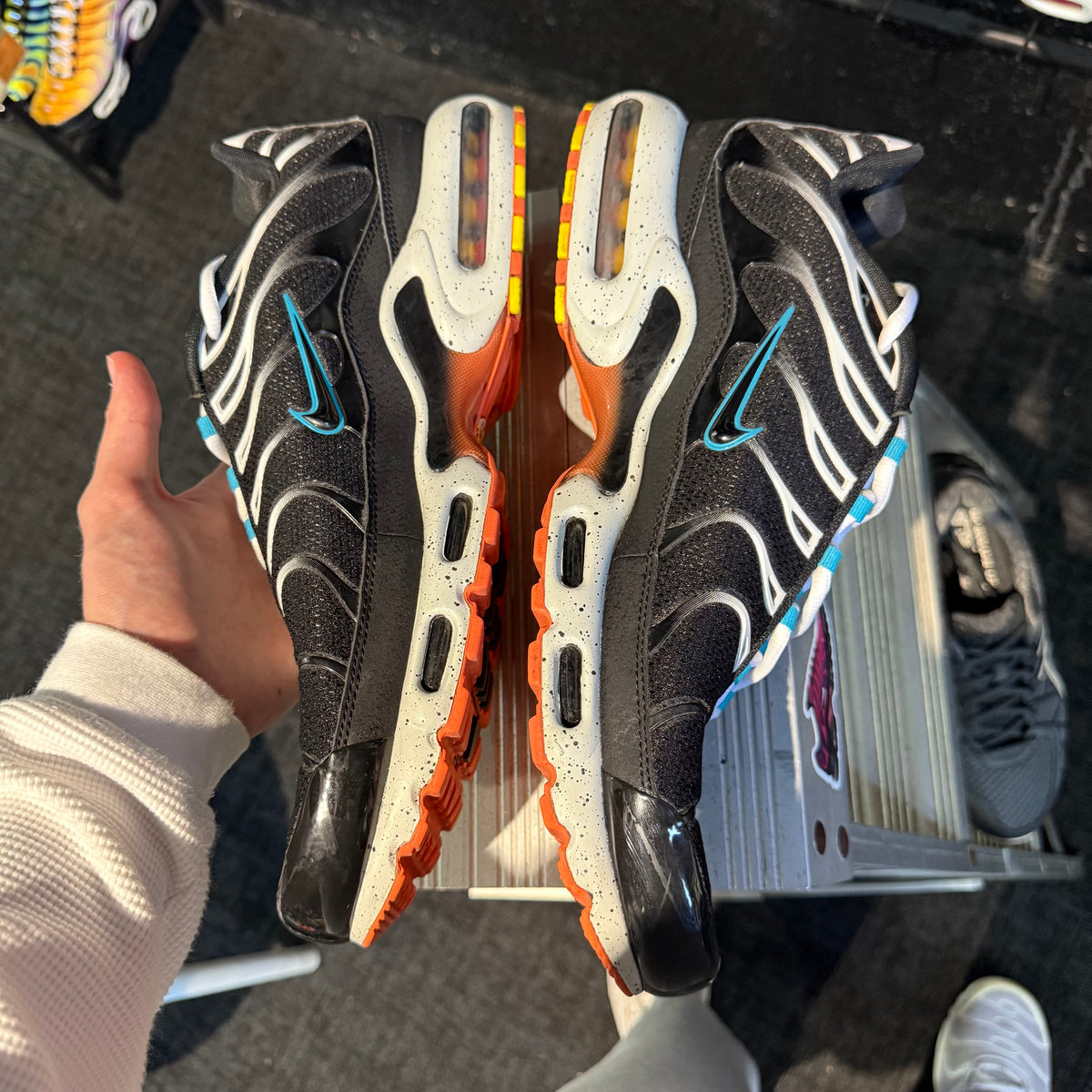 Nike Air Max Plus TN 'Black Turf Orange Aquamarine' (Second hand)
