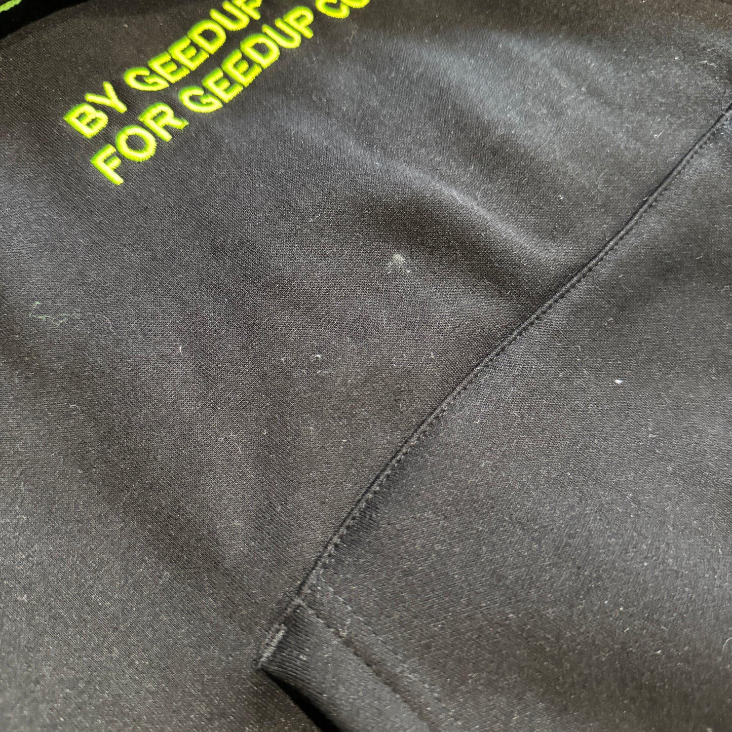 Geedup Handstyle Hoodie 'Black Volt' (Second hand)