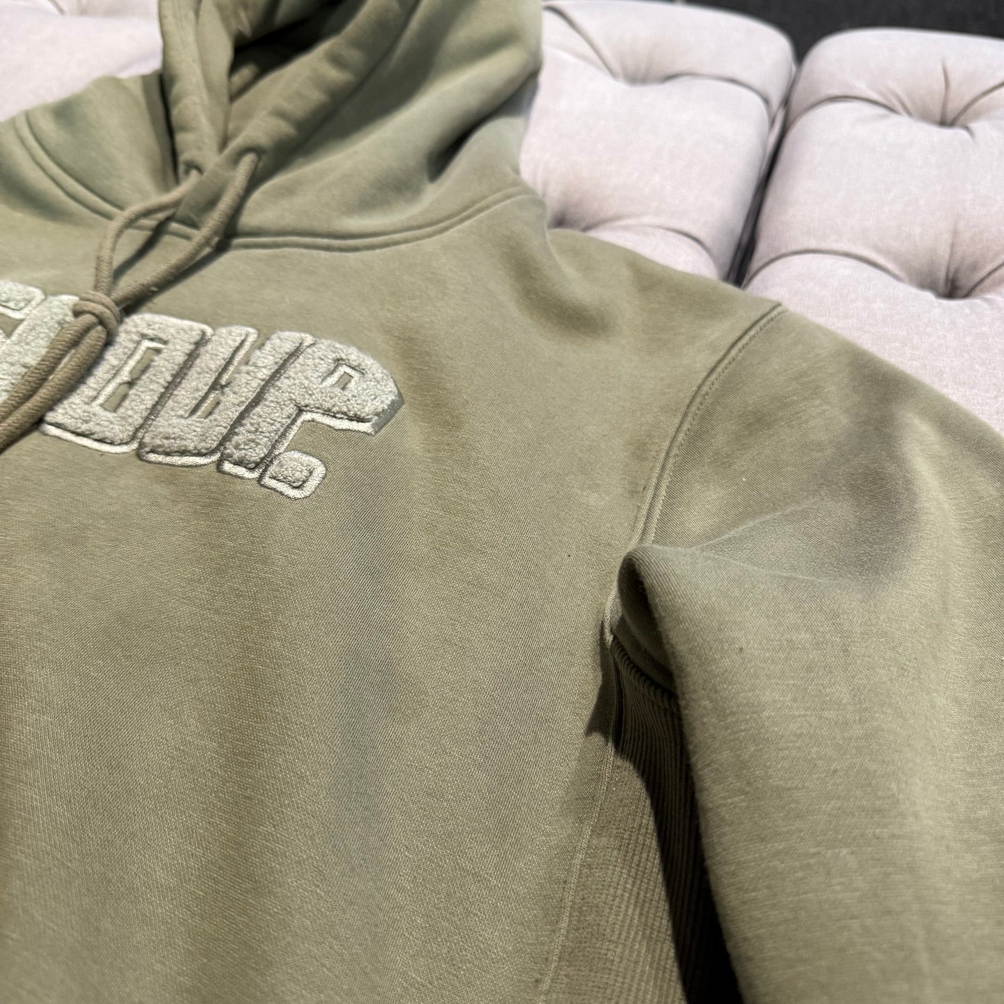 Geedup Play For Keeps Hoodie 'Olive' (Second hand)