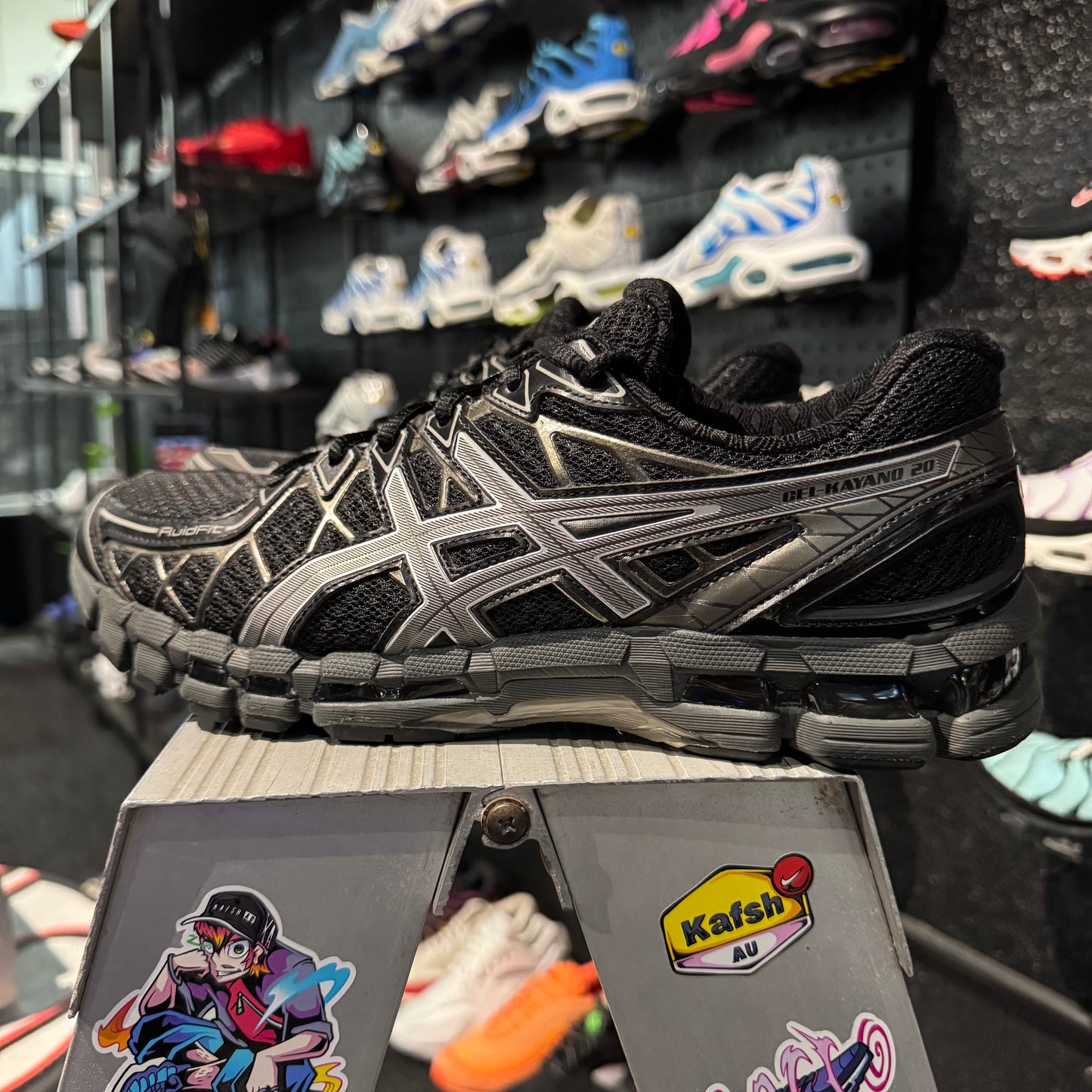 Asics Gel-Kayano 20 'Black Clay Grey' (Second hand)