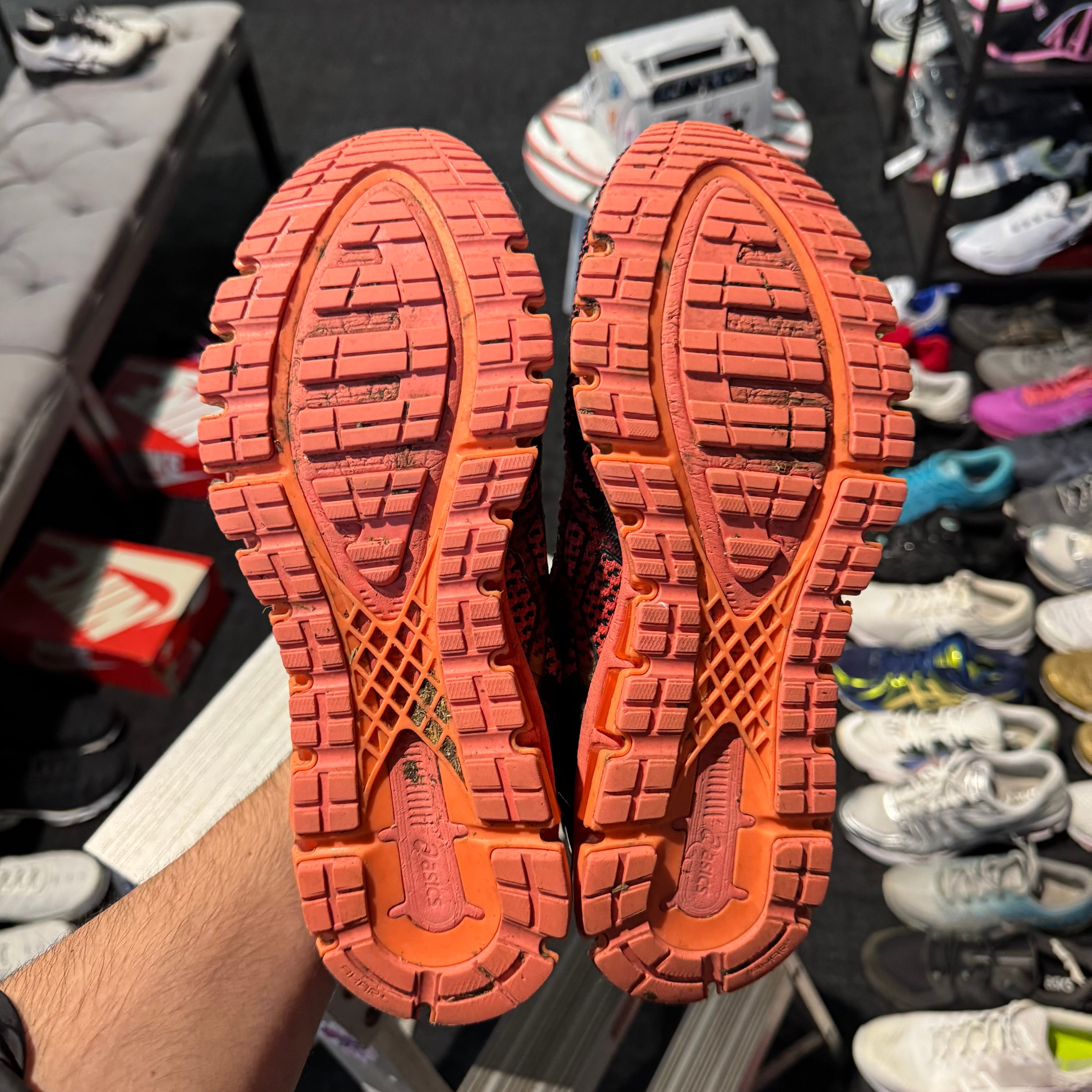 Asics Gel-Quantum 360 Knit 'Peach Black' (Second hand)
