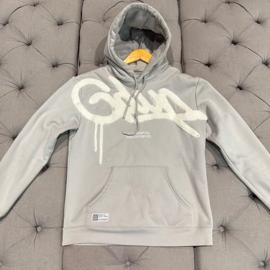 Geedup Handstyle Hoodie 'Grey White' (2022) (Second hand)