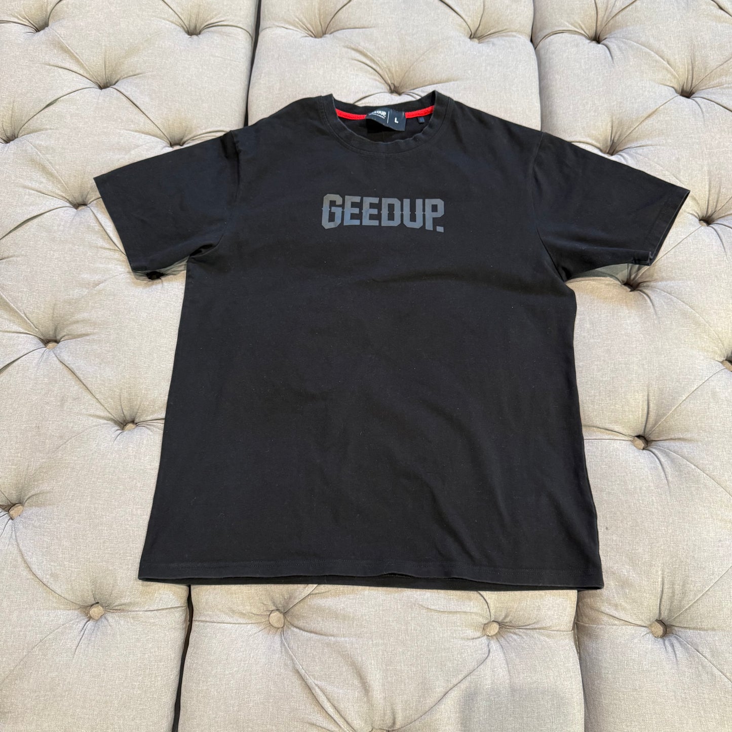 Geedup Always Neighborhood T-Shirt 'Blackout' (Second hand)