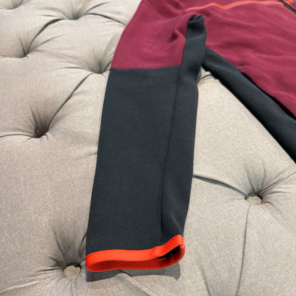 Nike Tech Fleece Jacket 'Burgandy Black' (Second hand)