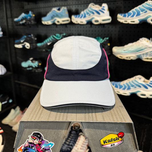 Lacoste Diamond Taffeta Tennis Cap 'Blue Green Pink' (Second hand)