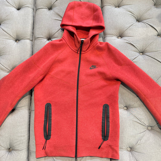 Nike Tech Fleece Jacket 'Washed Red' (Second hand)