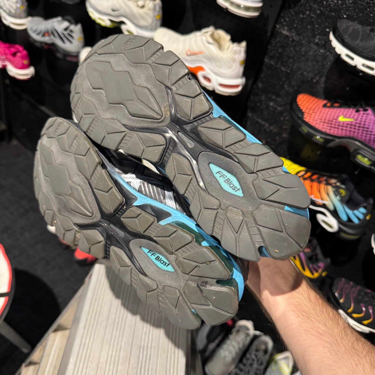 Asics Gel-Quantum 360 7 'Carrier Grey Black Blue' (Second hand)