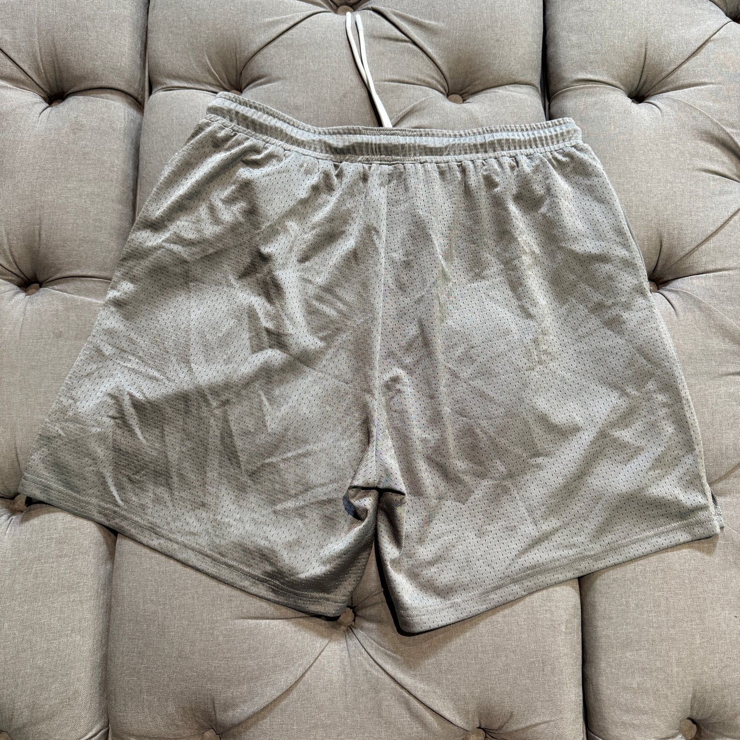 Geedup Small Logo Mesh Shorts 'Grey' (Second hand)