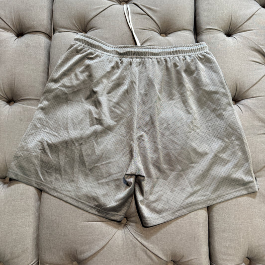 Geedup Small Logo Mesh Shorts 'Grey' (Second hand)