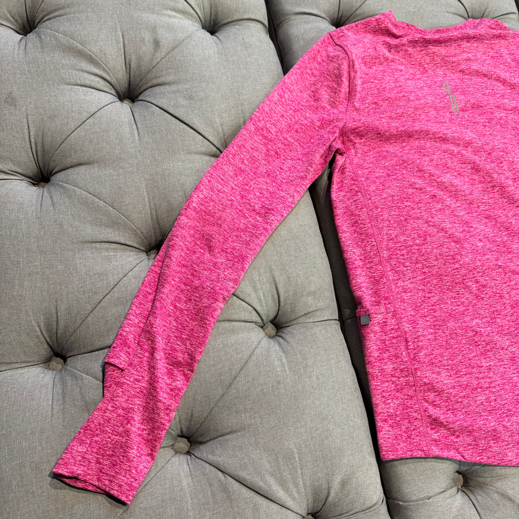Nike Running Dri-Fit Long Sleeve 'Hot Pink' (Second hand)