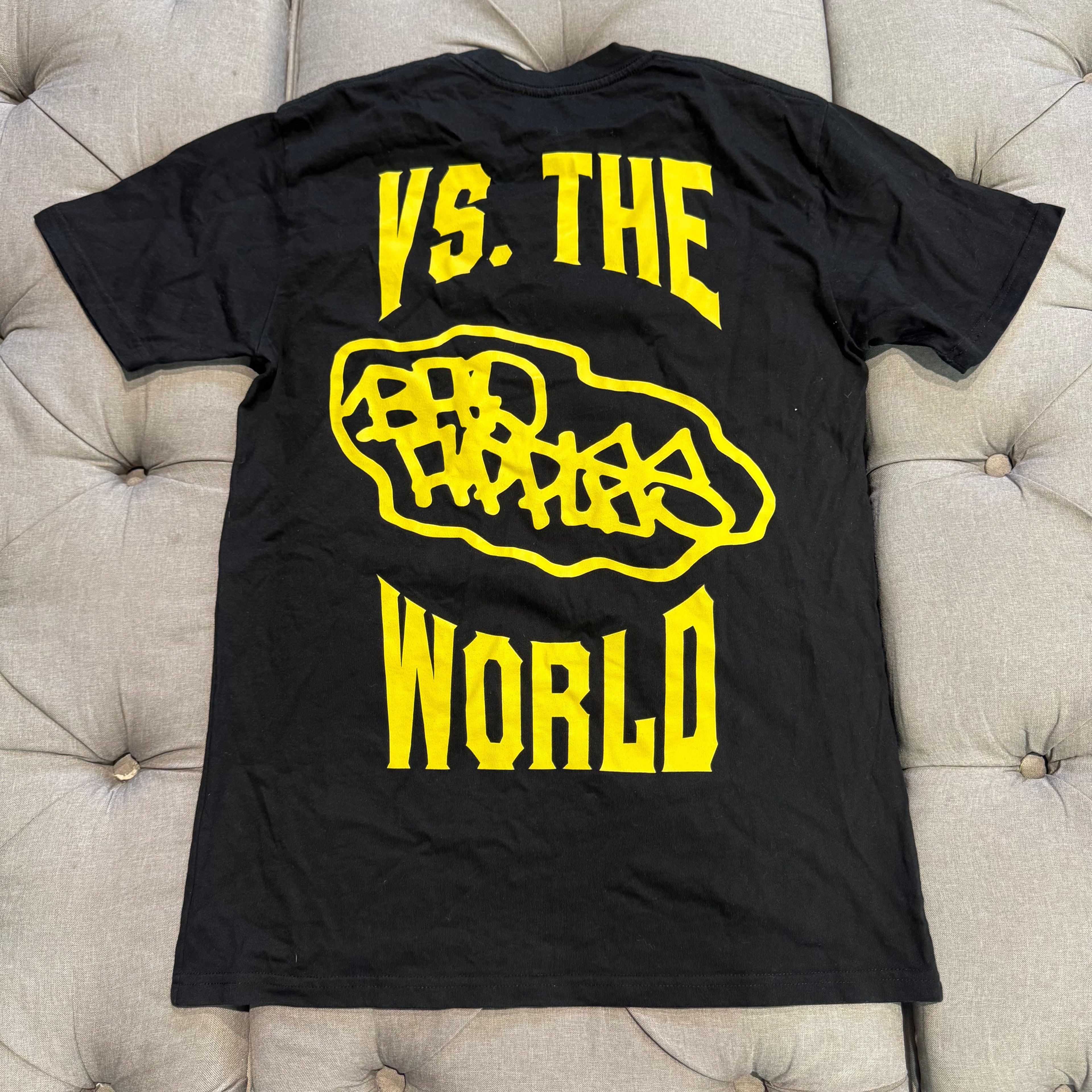 Bad Apples VS The World T-Shirt 'Black Yellow' (Second hand)
