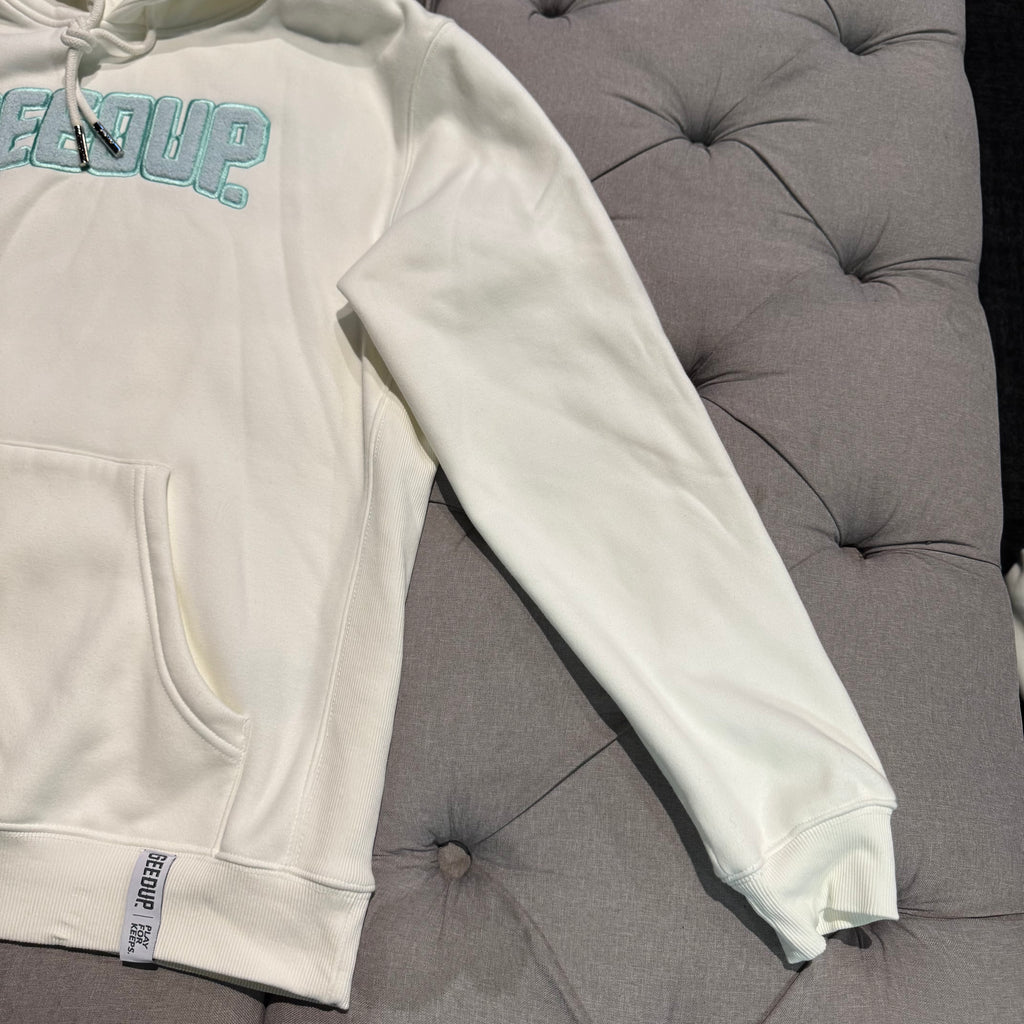 Geedup Play For Keeps Hoodie 'Bone Teal' (Second hand)