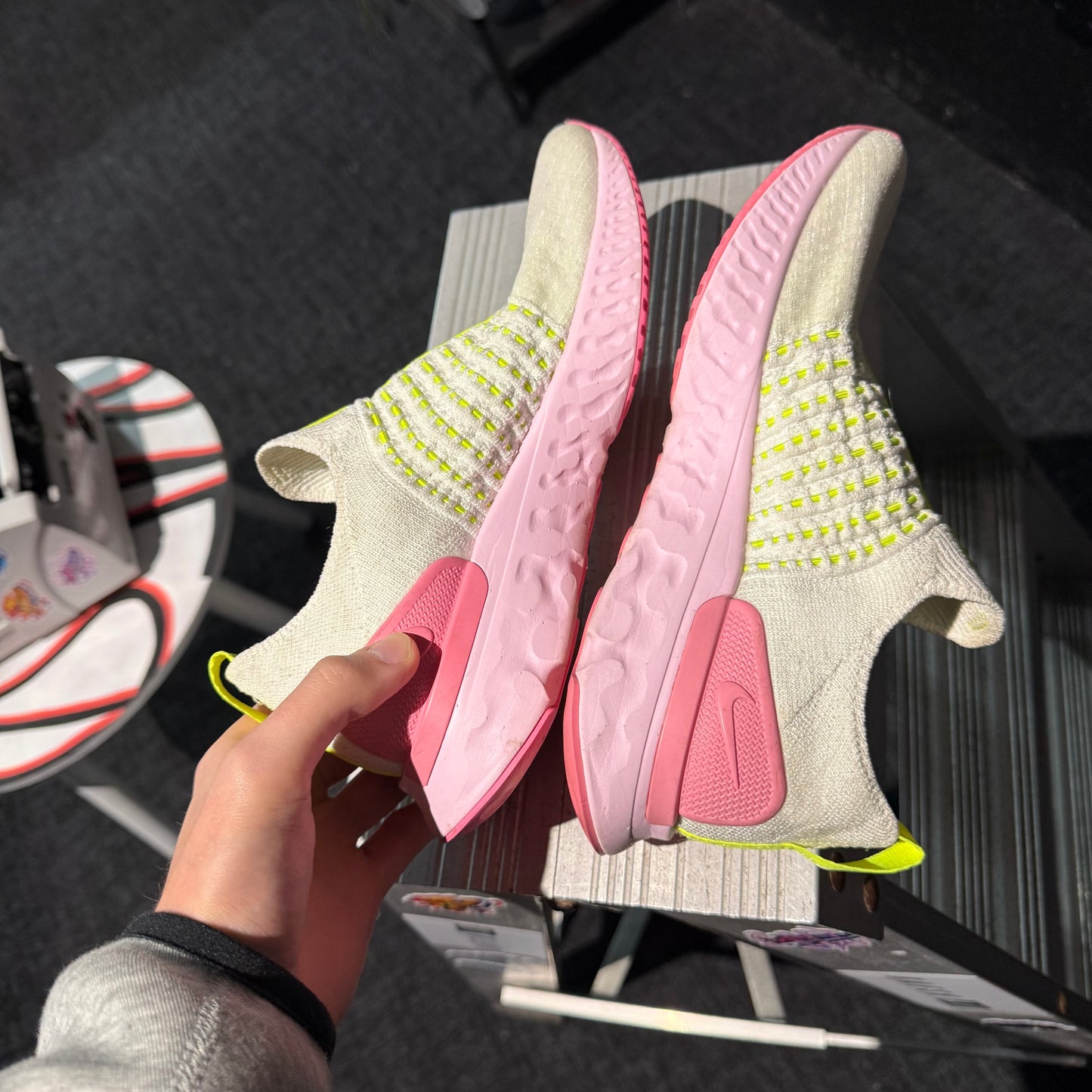 Nike React Phantom 2 'White/Volt Pink' (Second hand)