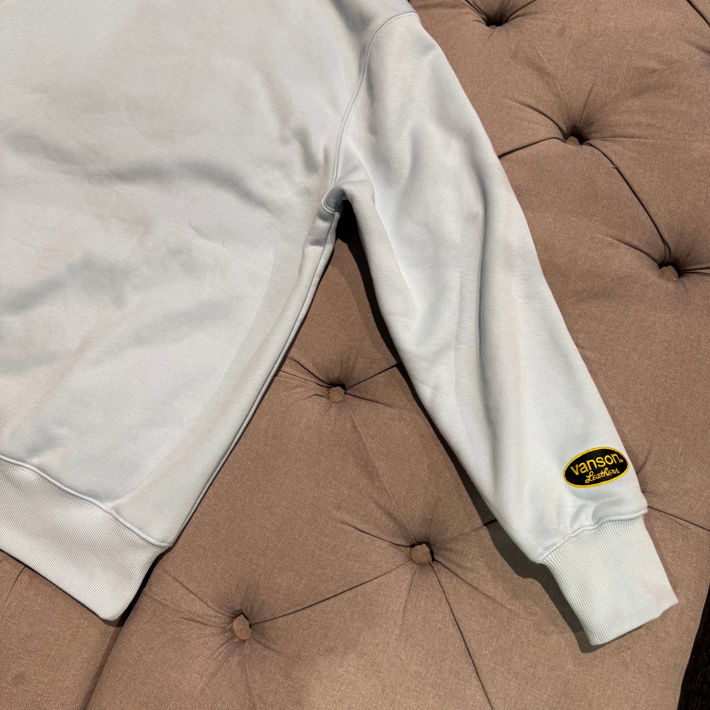 Geedup X Vanson Team Logo Hoodie 'Light Blue' (Second hand)