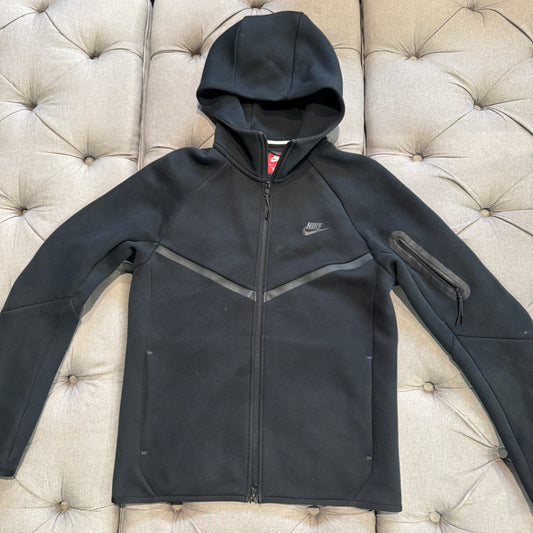 Nike Tech Fleece Jacket 'Black' (Second hand)