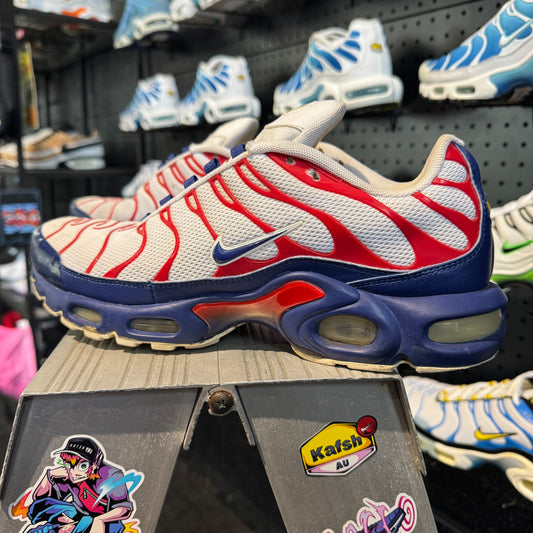 Nike Air Max Plus TN 'USA White Red Deep Royal Blue' (Second hand)
