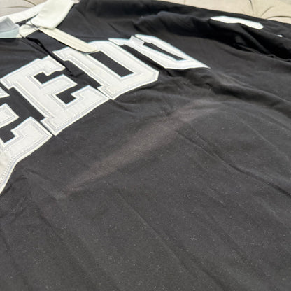 Geedup Team Logo Polo Long Sleeve Shirt 'Black White' (Second hand)
