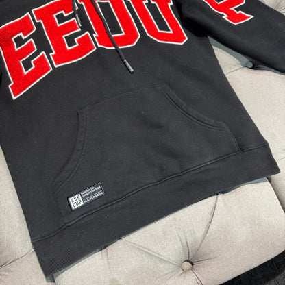 Geedup Team Logo Hoodie 'Black Red' (Second hand)