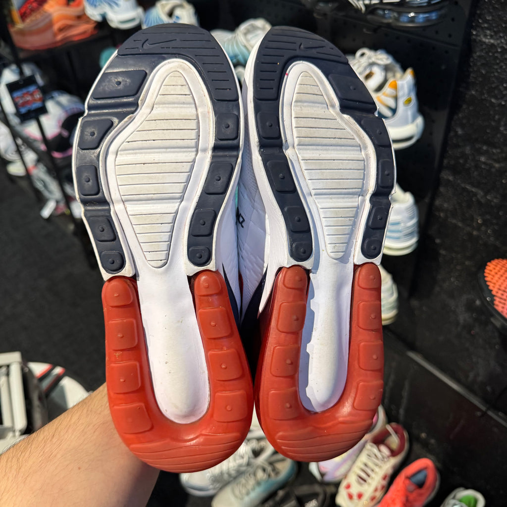Nike Air Max 270 'White Chile Red Midnight Navy' (Second hand)