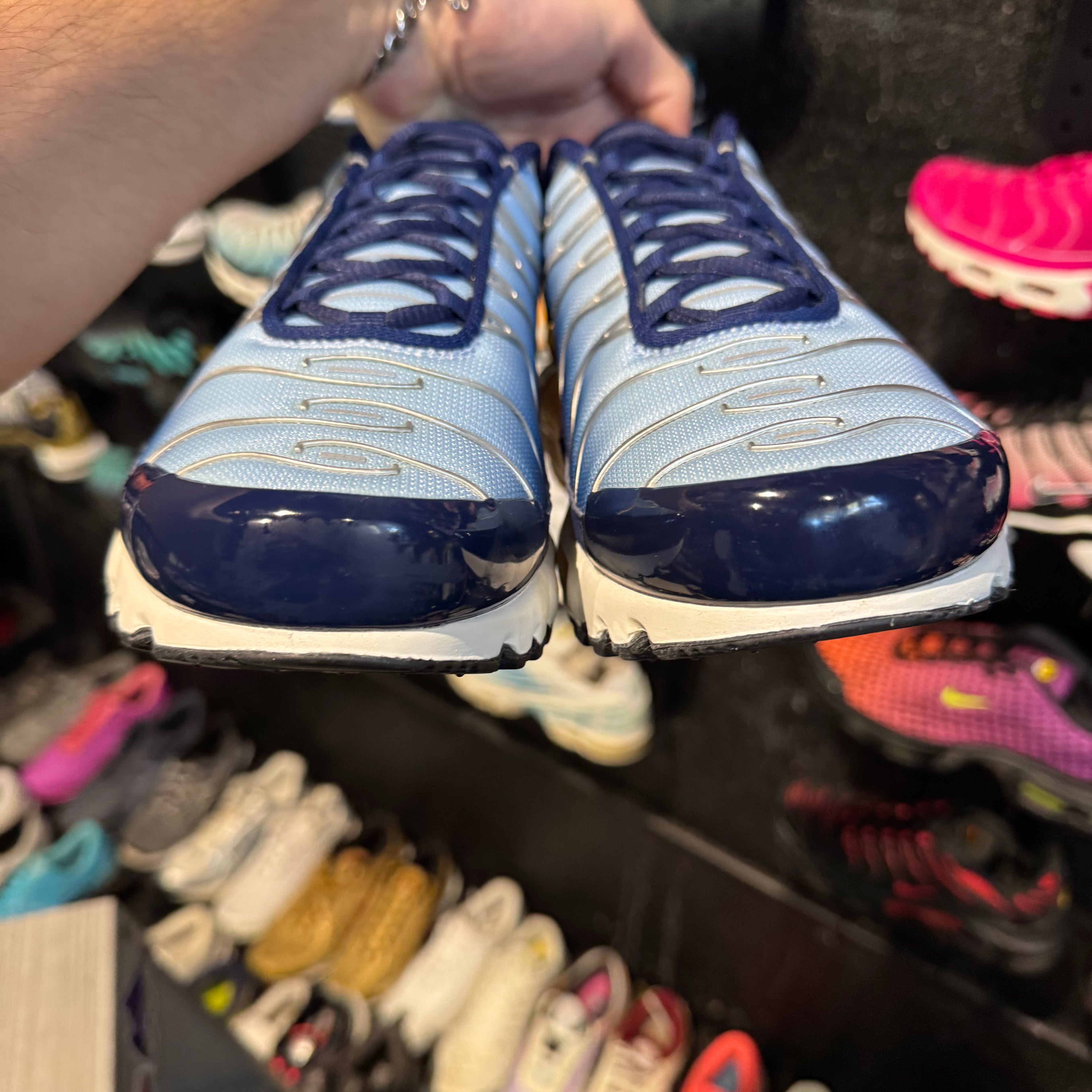 Nike Air Max Plus TN 'Blue Void Laser Orange' (Brand New)