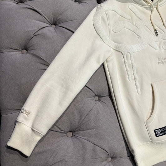 Geedup Handstyle Hoodie 'Triple Cream' (Second hand)