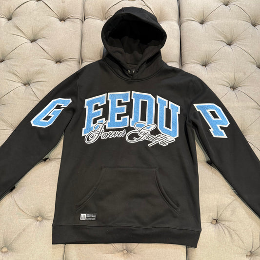 Geedup X Blue Boy Forever Greatful Team logo Hoodie (Second hand)
