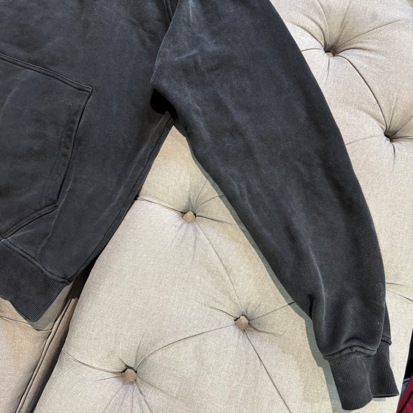 Geedup Play For Keeps Hoodie 'Washed Black' (Second hand)