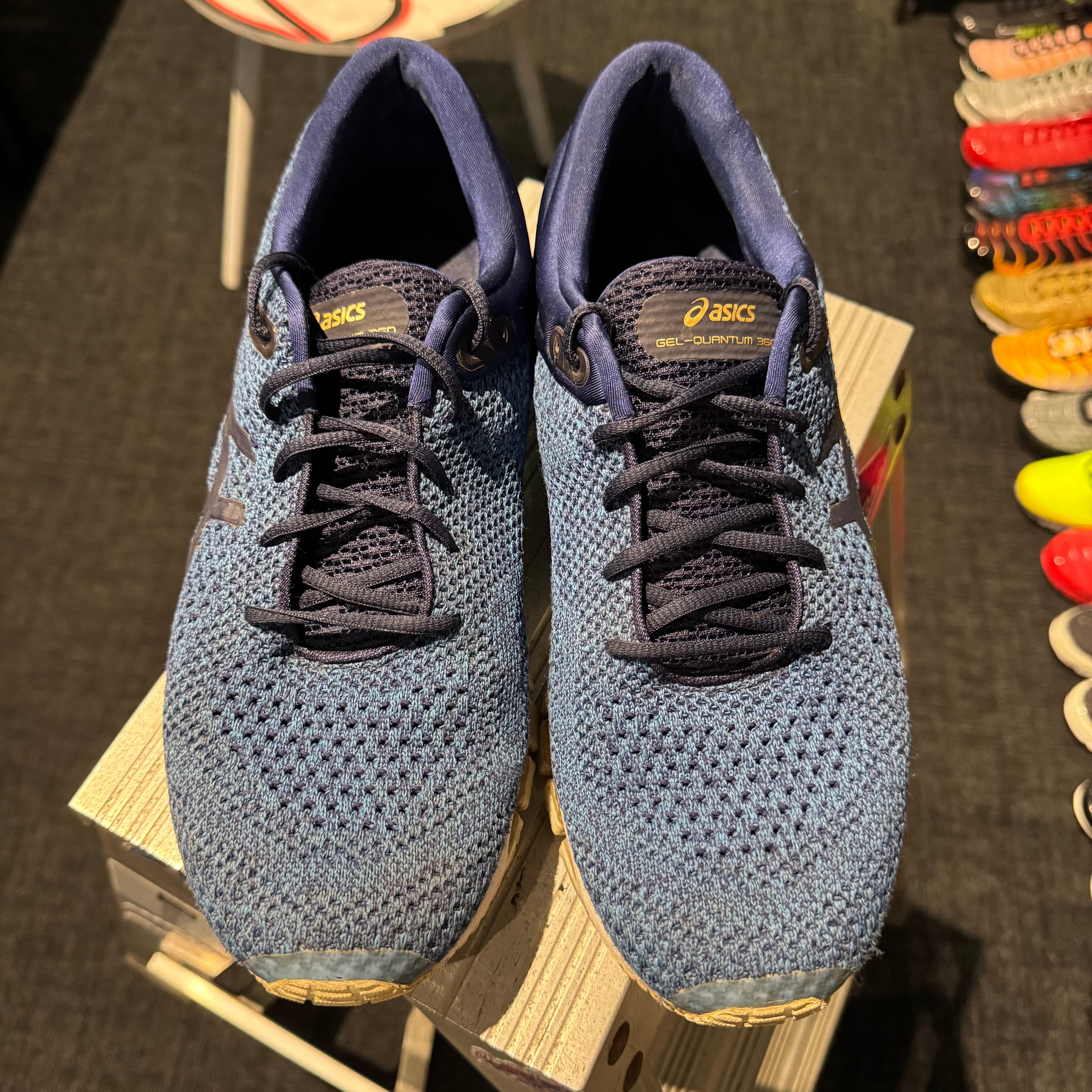 Asics Gel Quantum 360 Knit 2 'Peacoat Gold Indigo Blue' (Second hand)